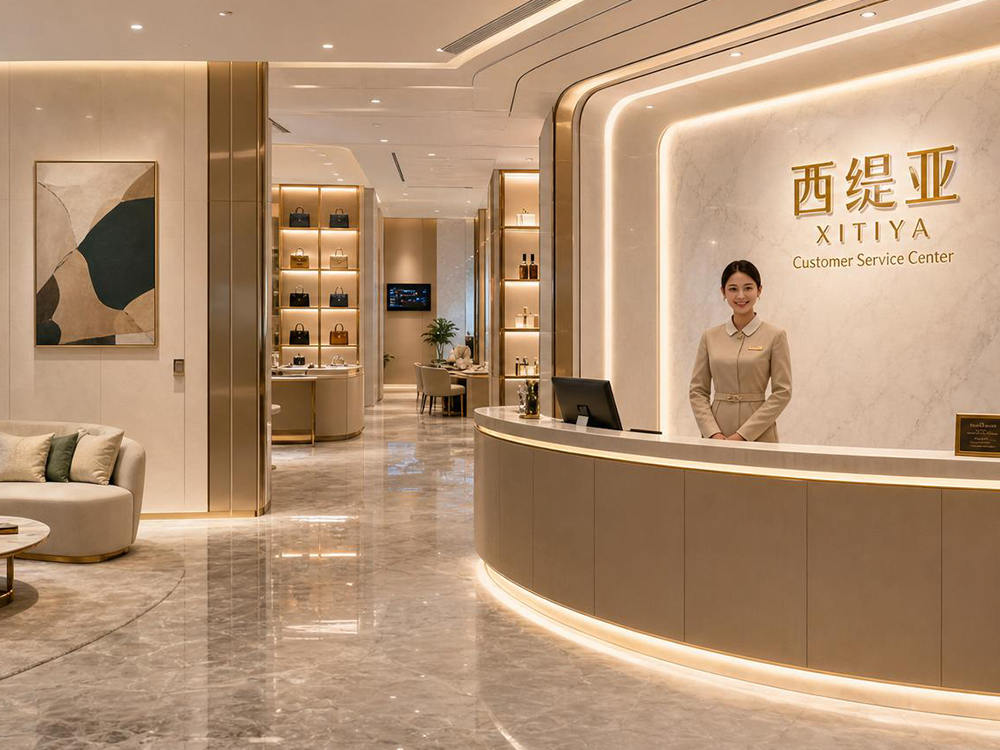 西缇亚服务中心示意地图